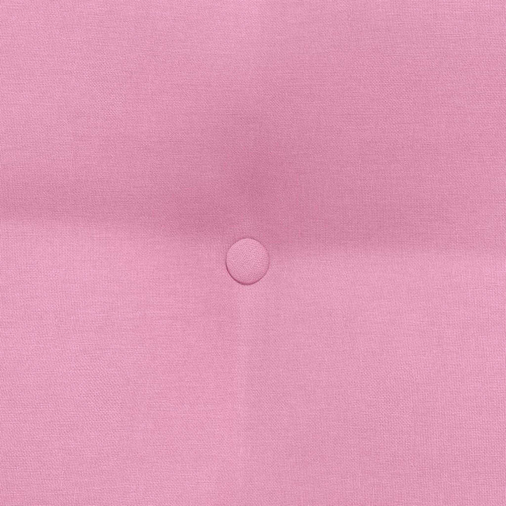 Rücken Kissen Rosa 45 x 24 x 50 cm Stoff