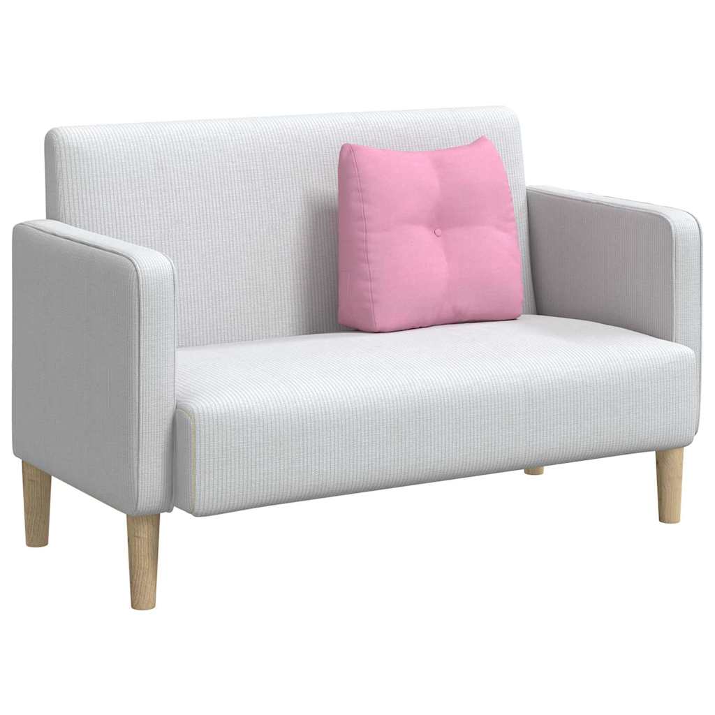 Rücken Kissen Rosa 45 x 24 x 50 cm Stoff