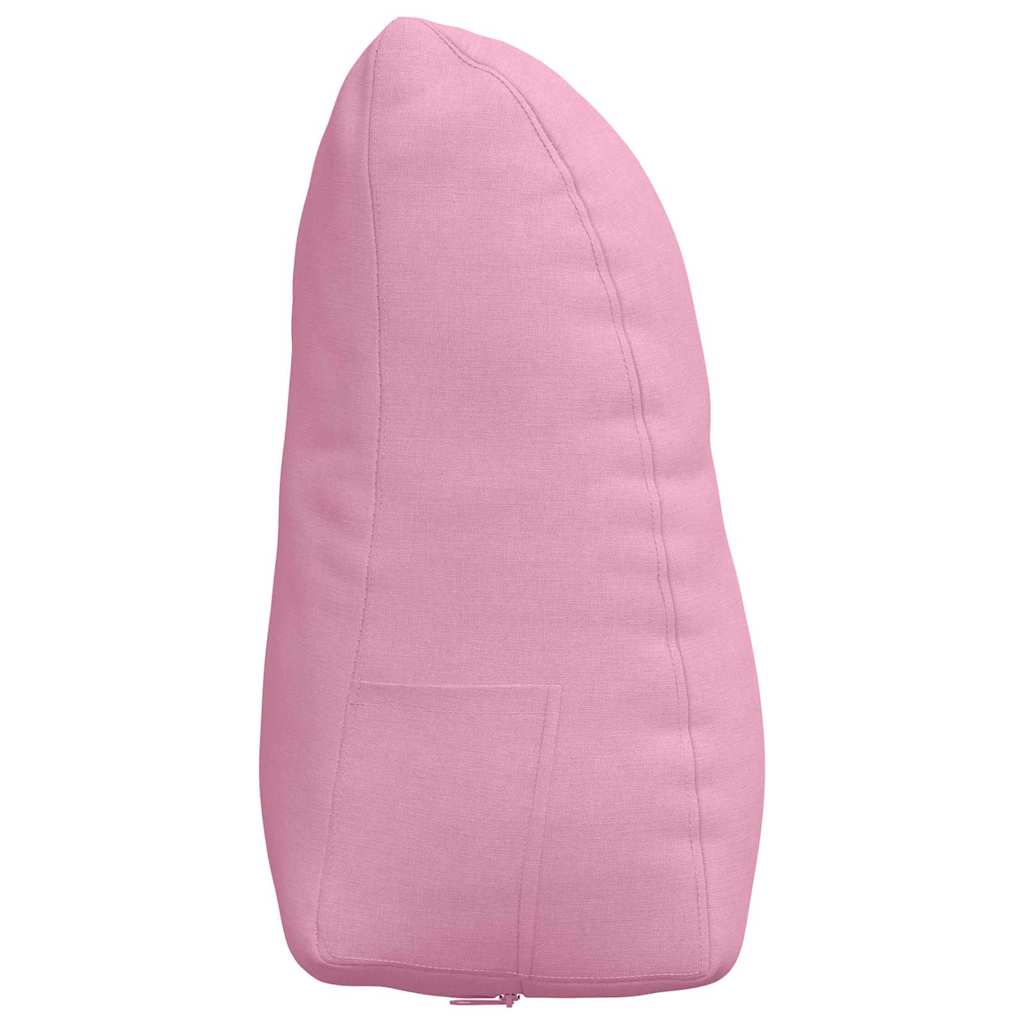 Rücken Kissen Rosa 45 x 24 x 50 cm Stoff