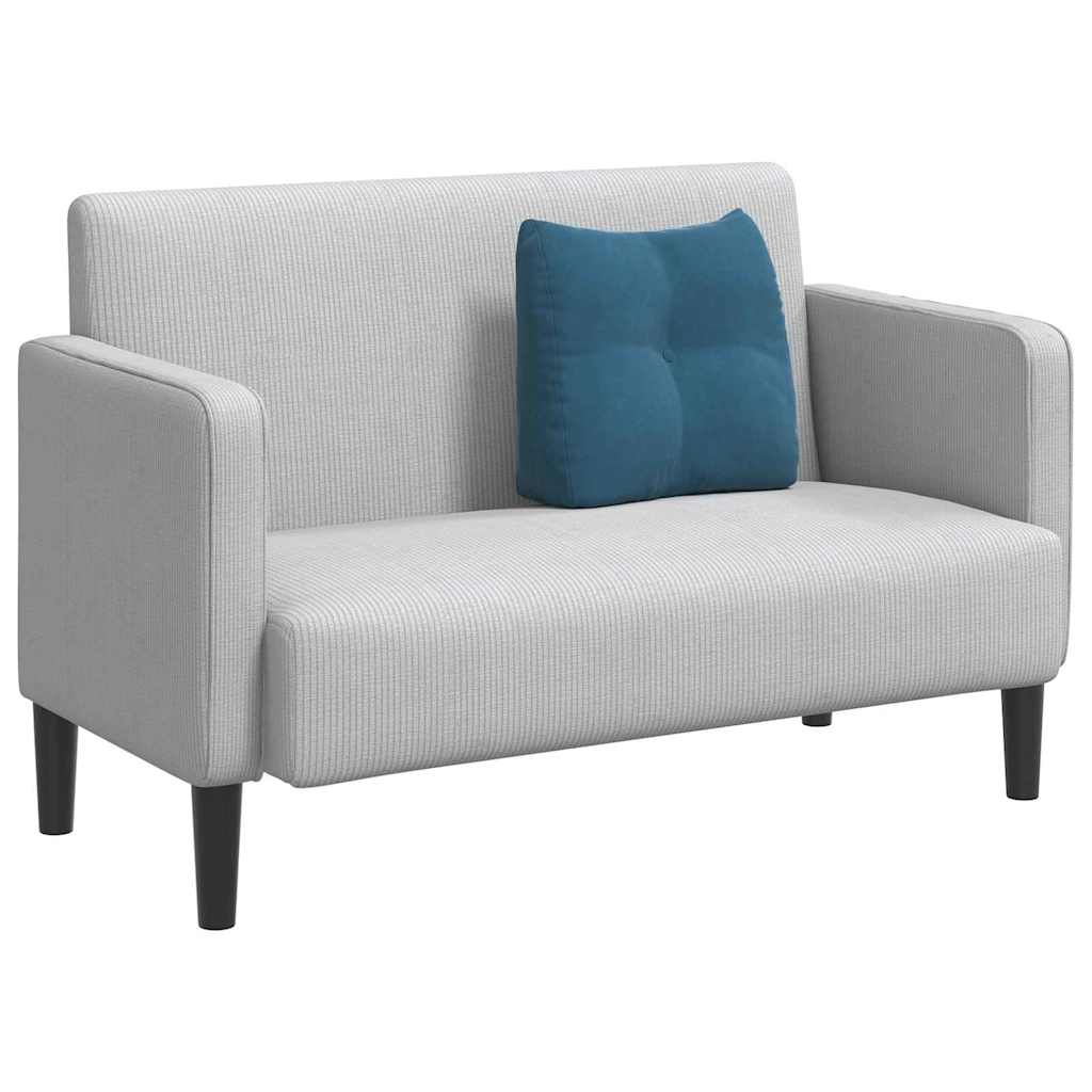 Rückenkissen Blau 45 x 24 x 50 cm Samt