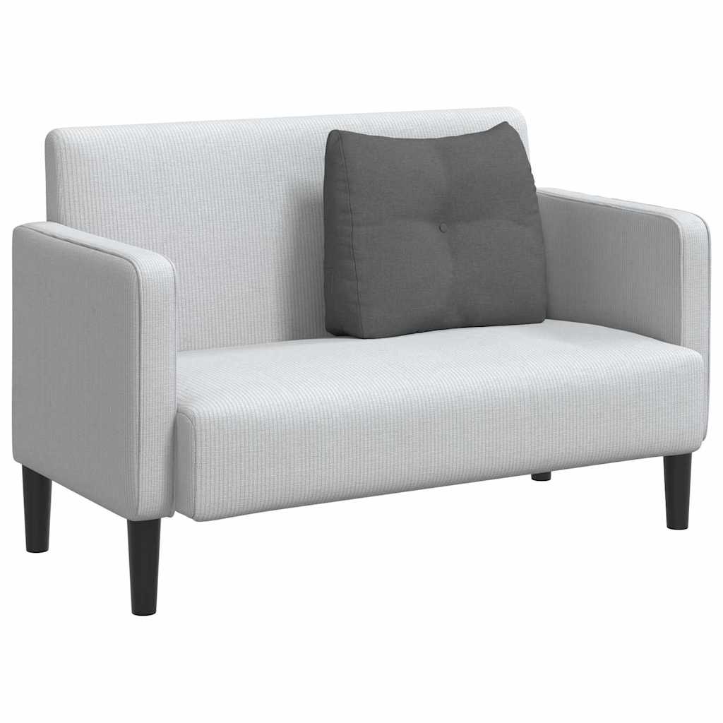 Rücken Kissen Dunkelgrau 60 x 24 x 50 cm Stoff