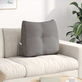 Rücken Kissen Taupe 60 x 24 x 50 cm Stoff