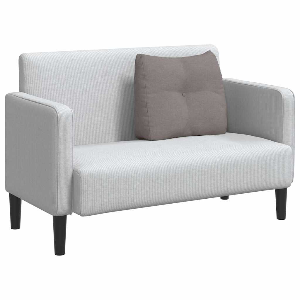 Rücken Kissen Taupe 60 x 24 x 50 cm Stoff