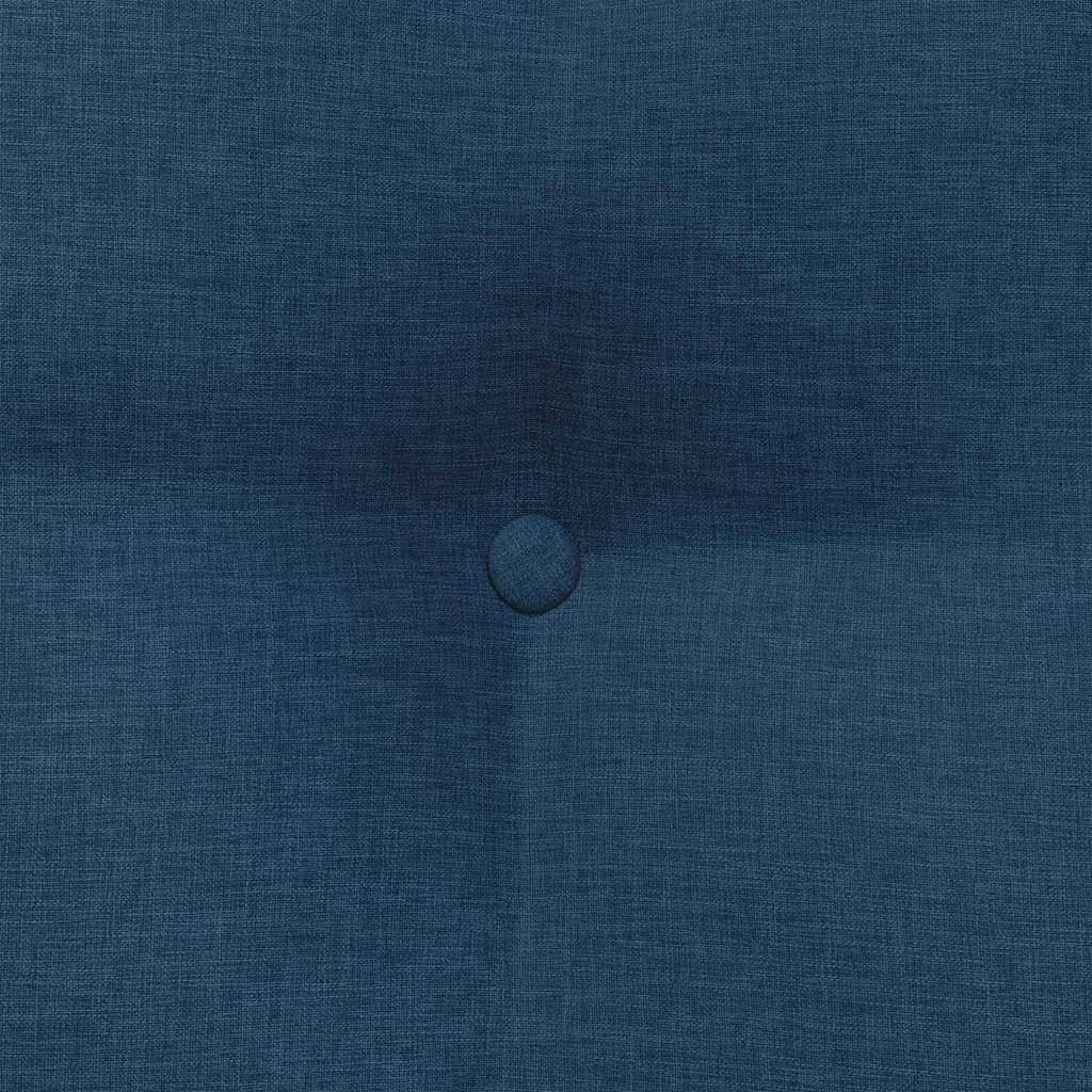 Rücken Kissen Blau 60 x 24 x 50 cm Stoff