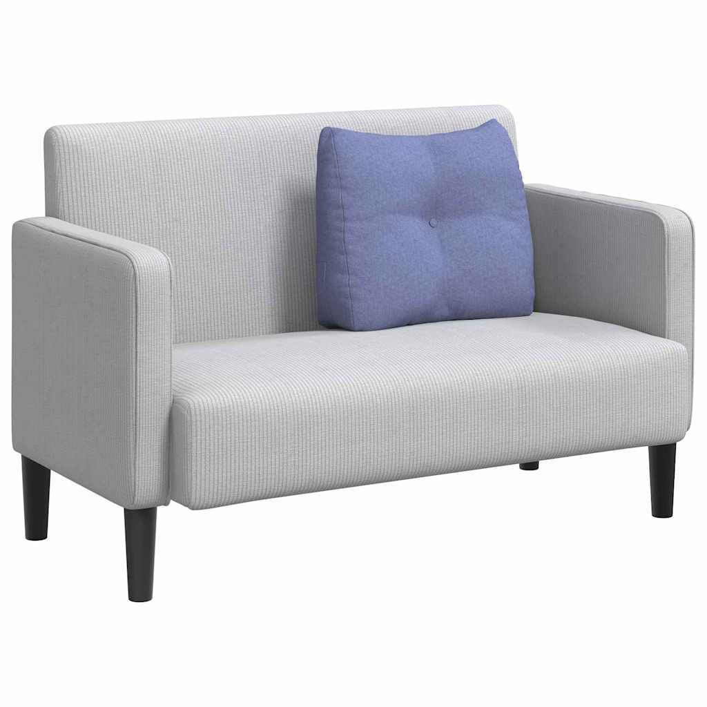 Rücken Kissen Jeans blau 60 x 24 x 50 cm Stoff