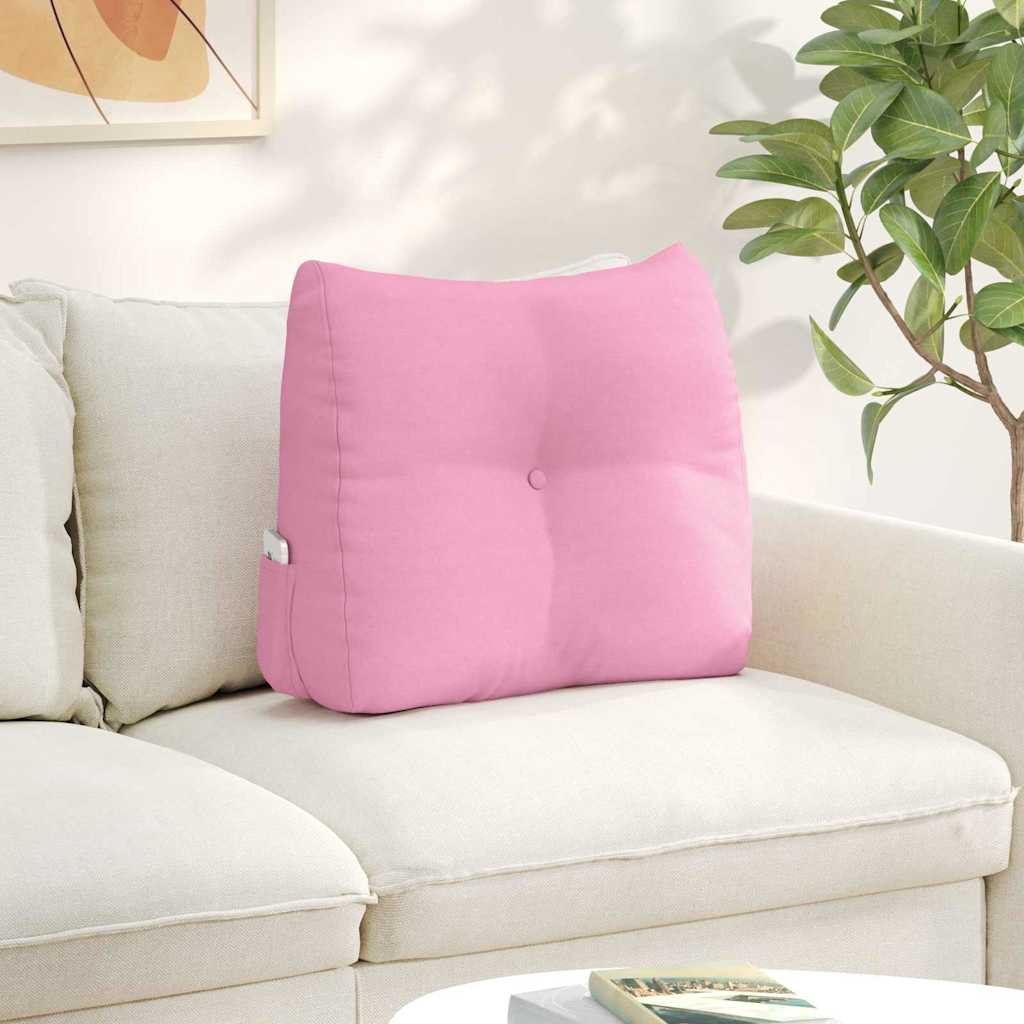 Rücken Kissen Rosa 60 x 24 x 50 cm Stoff