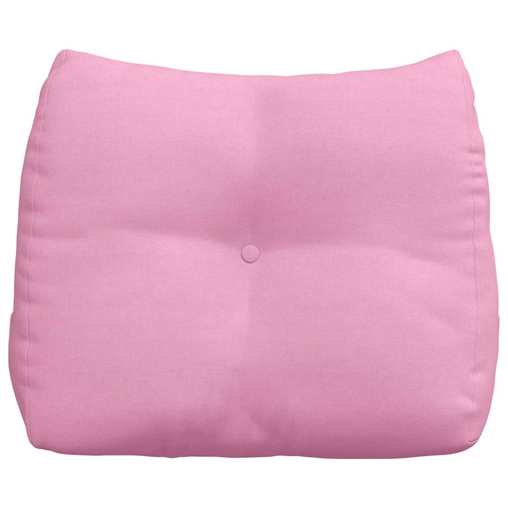 Rücken Kissen Rosa 60 x 24 x 50 cm Stoff