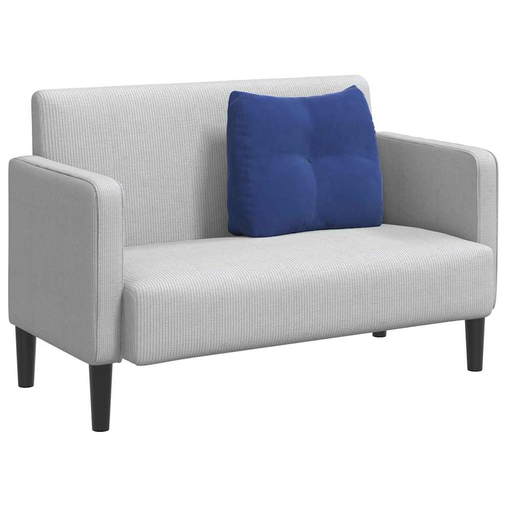 Rückenkissen Polizeiblau 60 x 24 x 50 cm Samt