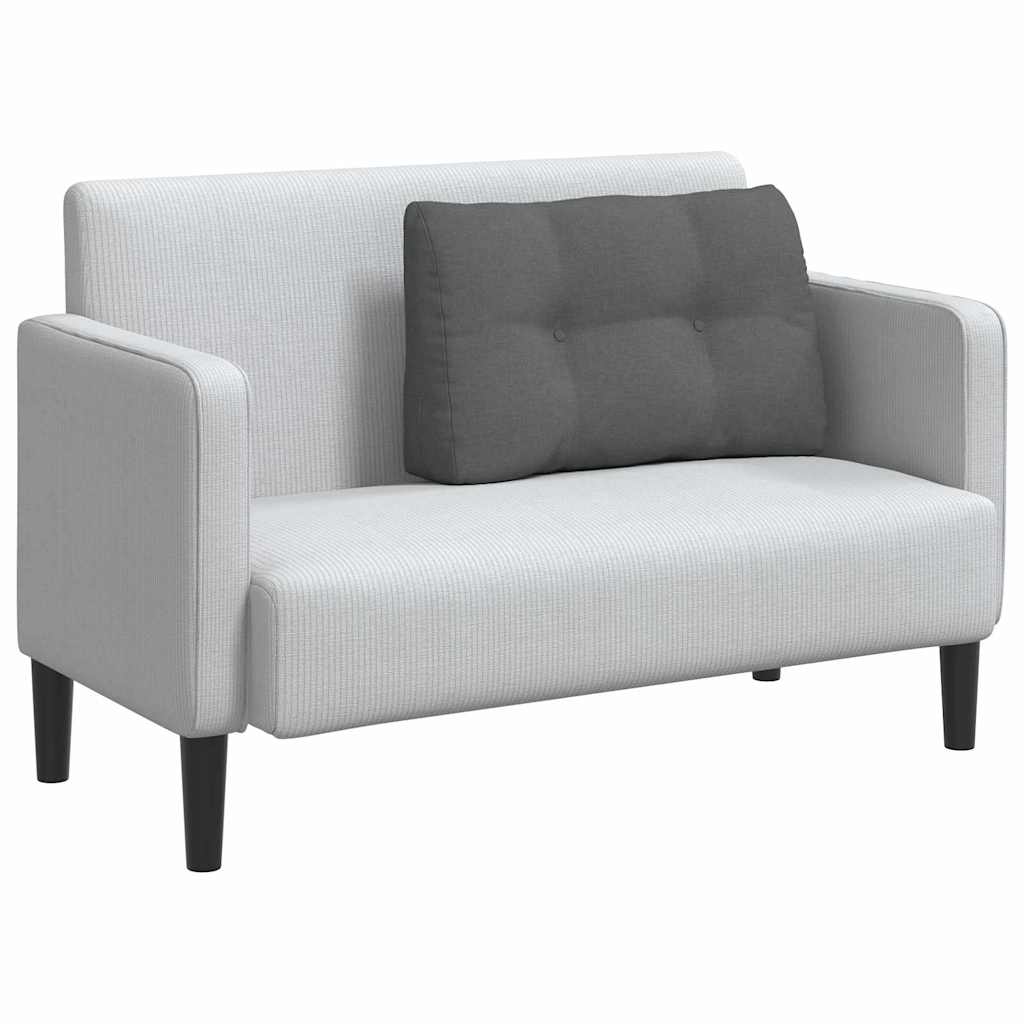 Rücken Kissen Dunkelgrau 80 x 24 x 50 cm Stoff