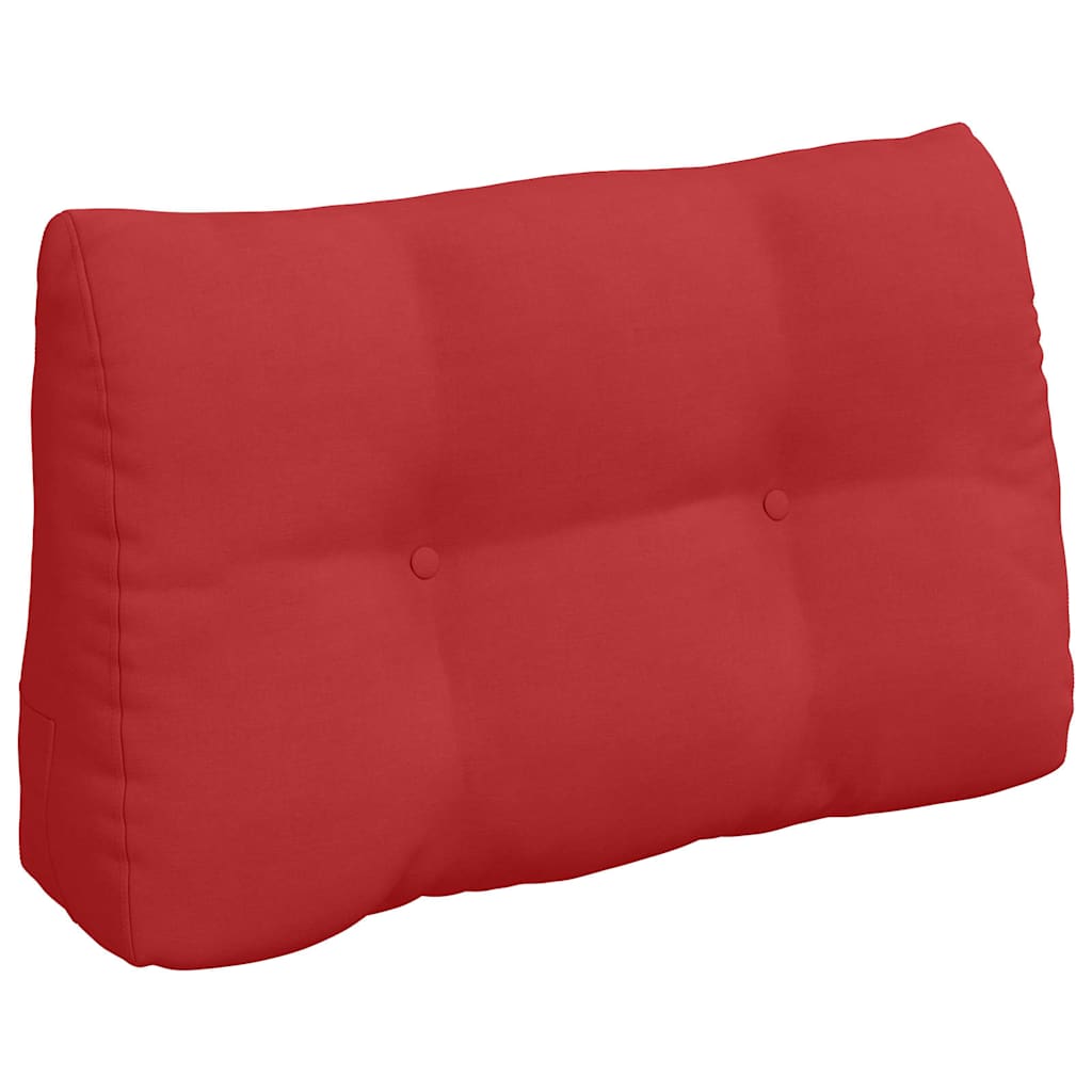 Rücken Kissen Rot 80 x 24 x 50 cm Stoff