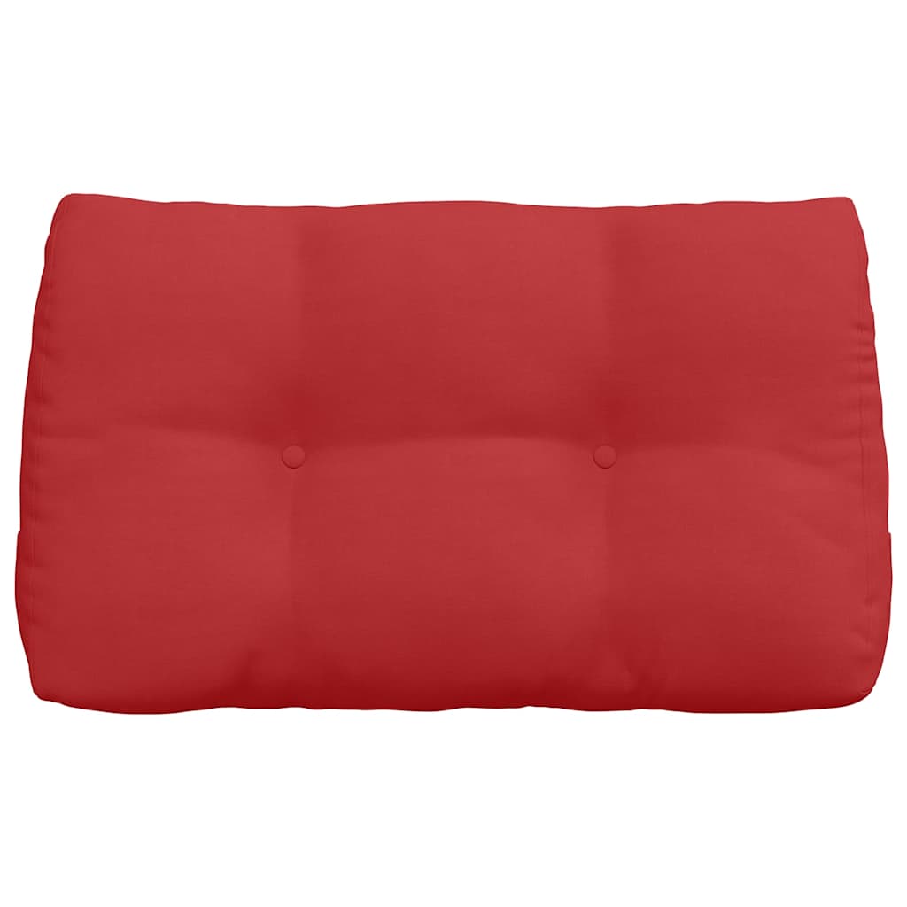 Rücken Kissen Rot 80 x 24 x 50 cm Stoff