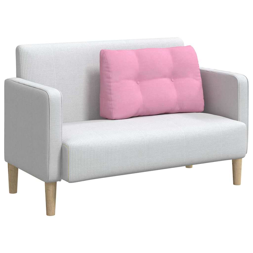 Rücken Kissen Rosa 80 x 24 x 50 cm Stoff