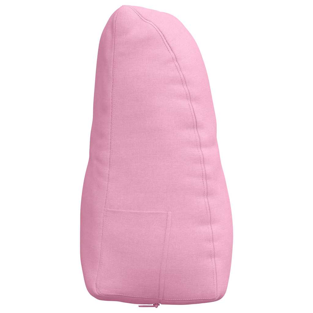 Rücken Kissen Rosa 80 x 24 x 50 cm Stoff