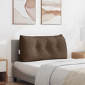 Rücken Kissen Braun 100 x 24 x 50 cm Stoff