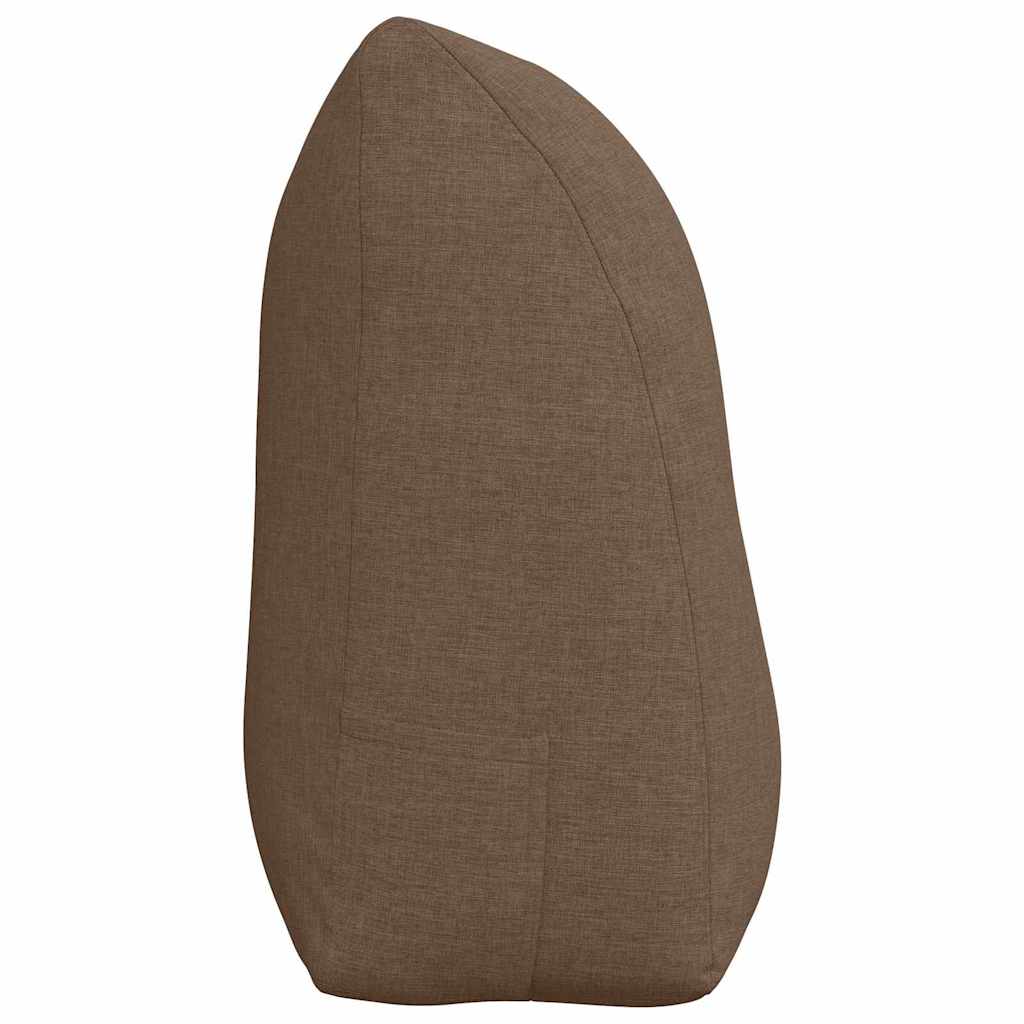 Rücken Kissen Braun 100 x 24 x 50 cm Stoff