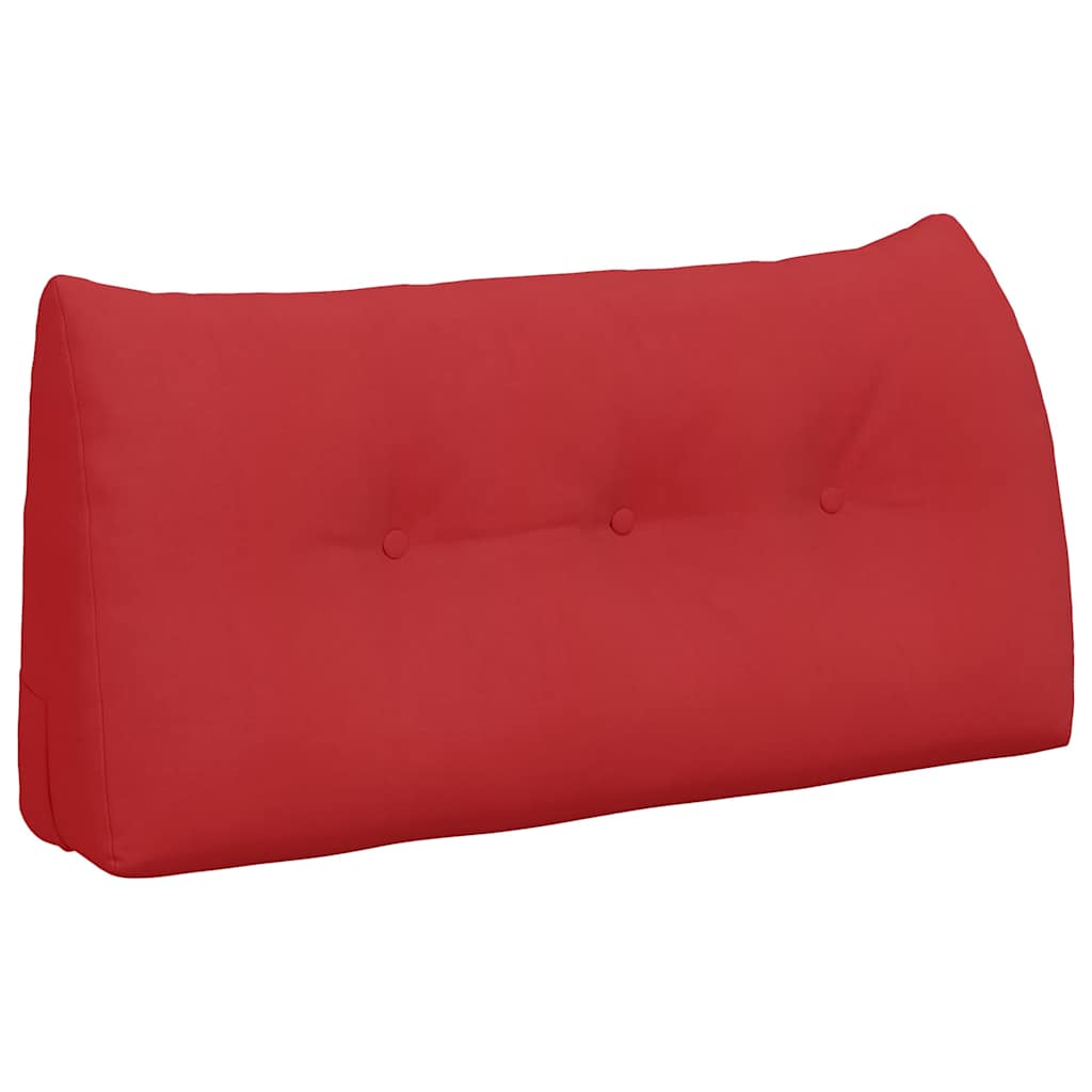 Rücken Kissen Rot 100 x 24 x 50 cm Stoff