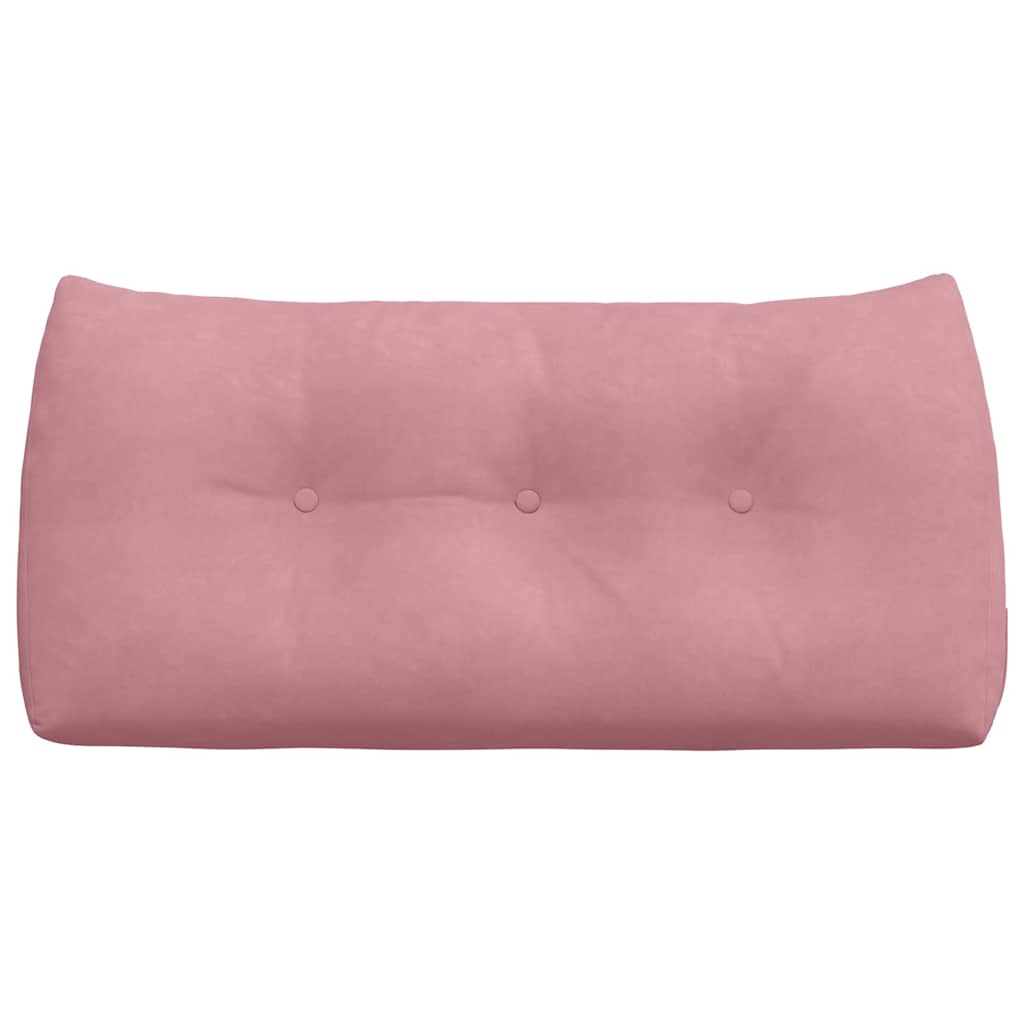 Rückenkissen Rosa 100 x 24 x 50 cm Samt
