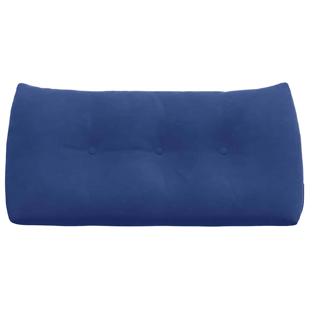 Rückenkissen Polizeiblau 100 x 24 x 50 cm Samt