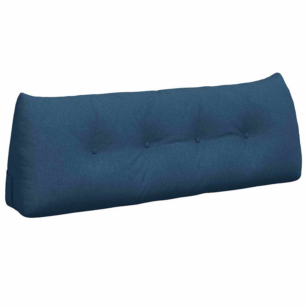 Rücken Kissen Blau 140 x 24 x 50 cm Stoff