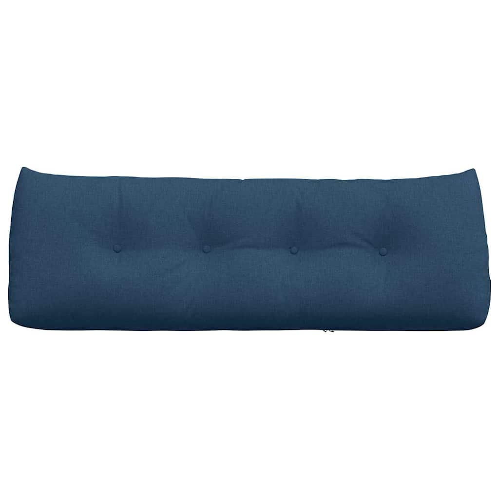 Rücken Kissen Blau 140 x 24 x 50 cm Stoff