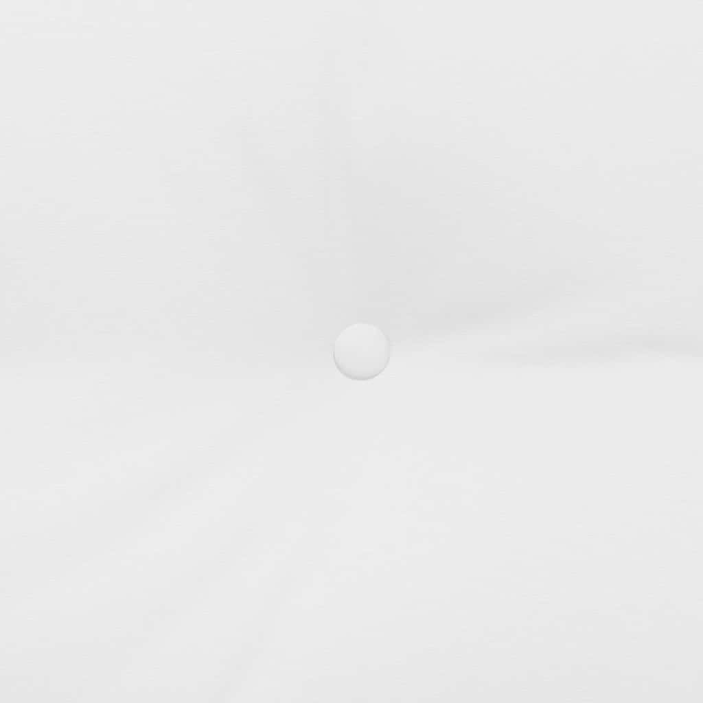 Rücken Kissen Weiß 140 x 24 x 50 cm Stoff