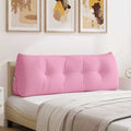 Rücken Kissen Rosa 140 x 24 x 50 cm Stoff