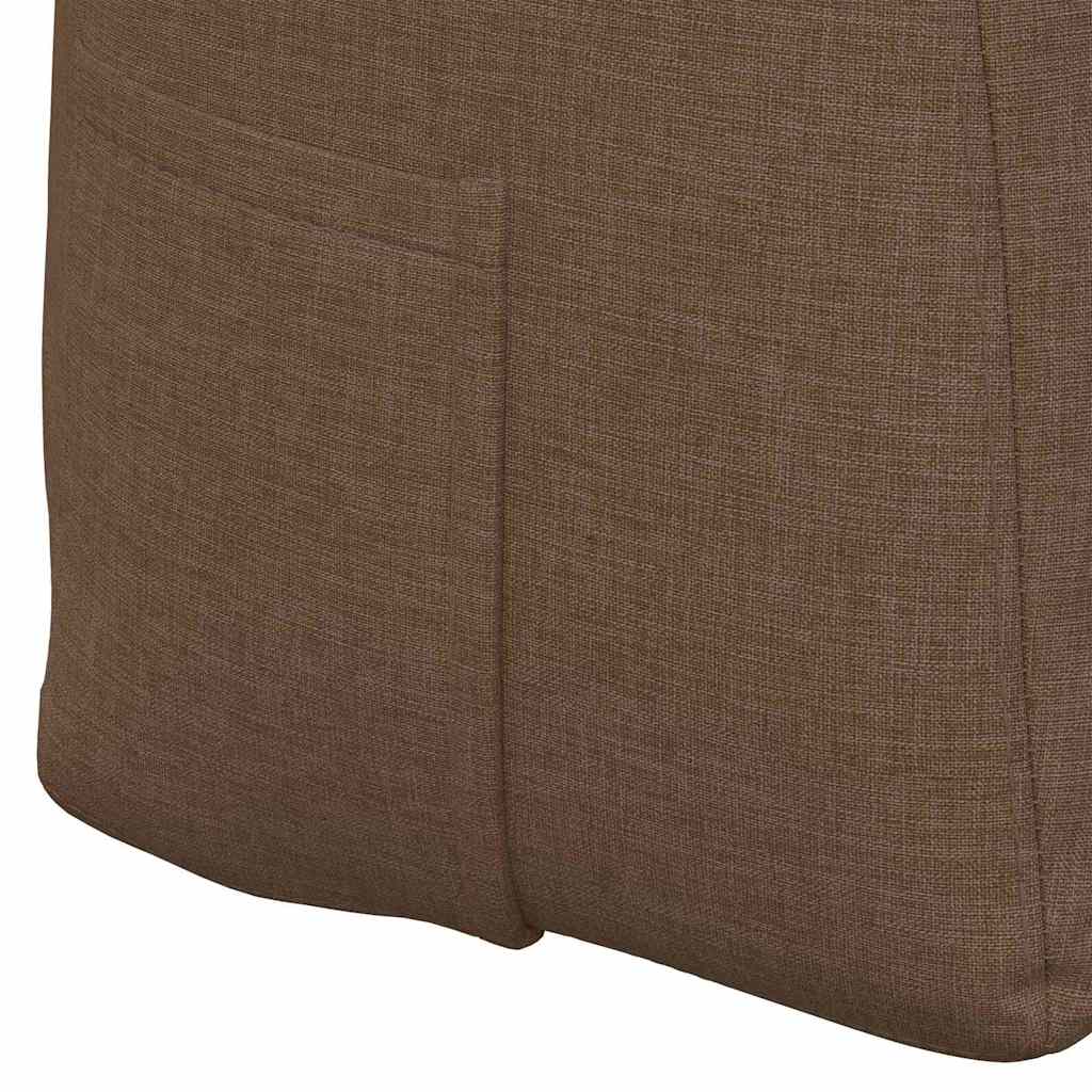 Rücken Kissen Braun 160 x 24 x 50 cm Stoff