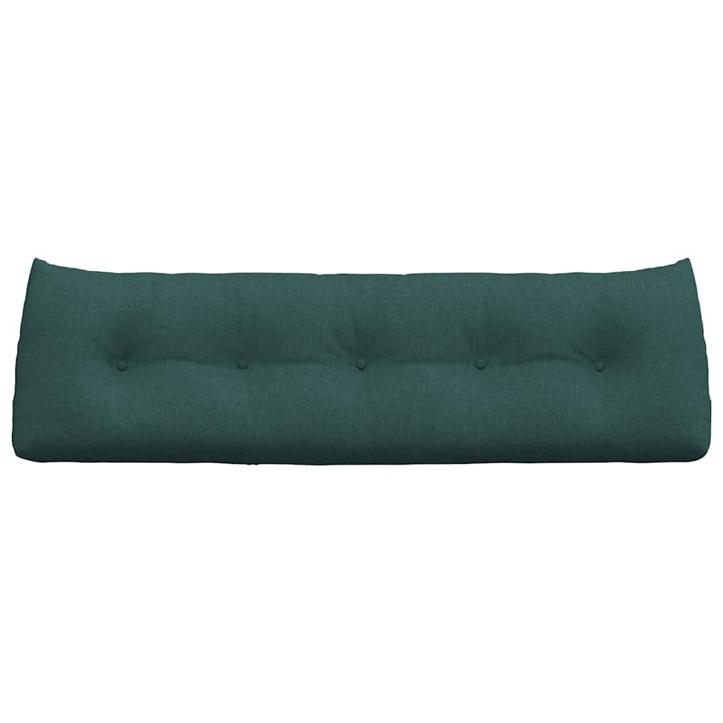 Rücken Kissen Dunkelgrün 160 x 24 x 50 cm Stoff