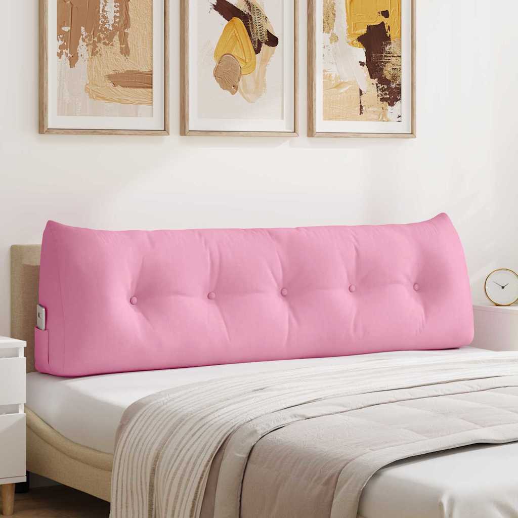 Rücken Kissen Rosa 160 x 24 x 50 cm Stoff
