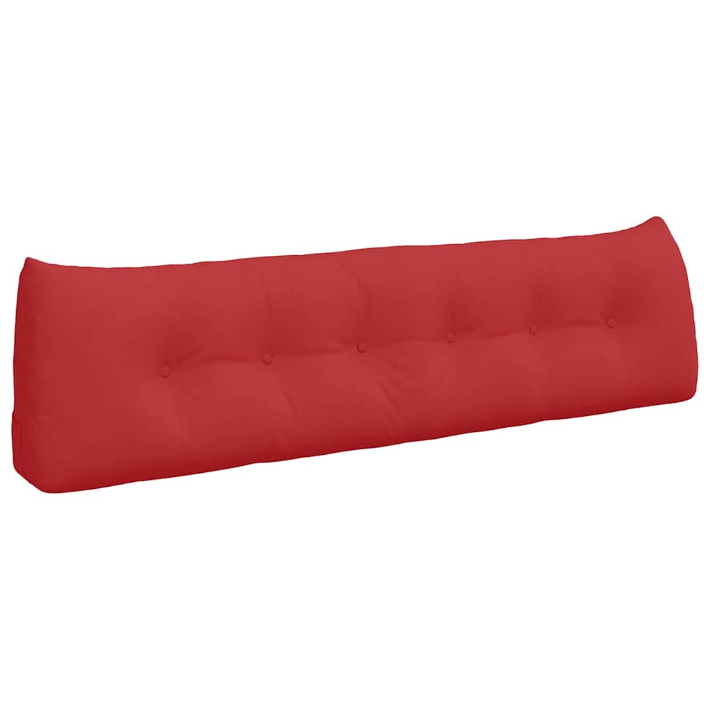 Rücken Kissen Rot 180 x 24 x 50 cm Stoff