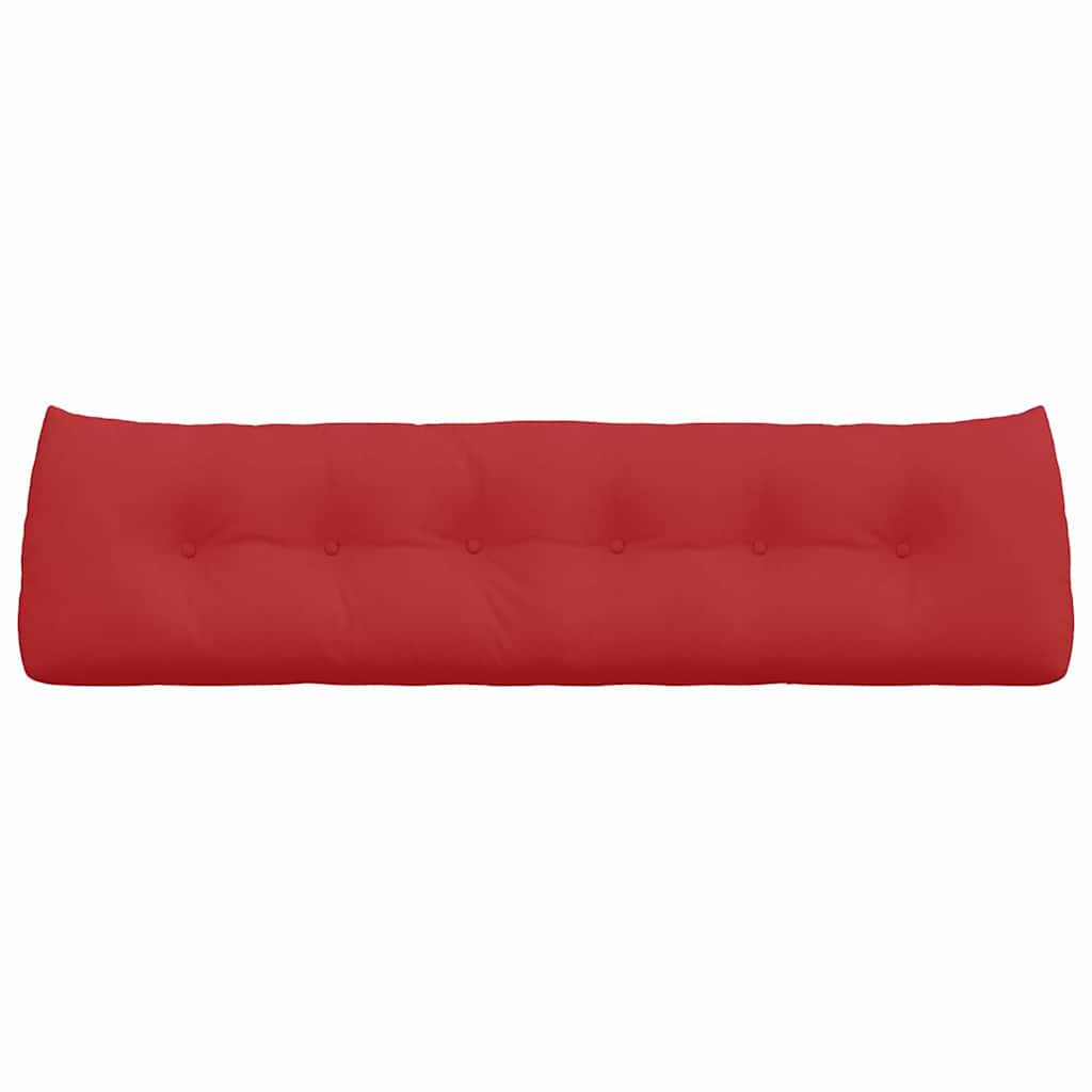 Rücken Kissen Rot 180 x 24 x 50 cm Stoff