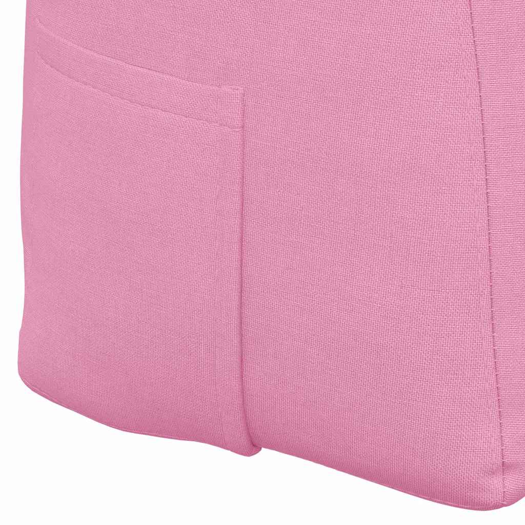Rücken Kissen Rosa 180 x 24 x 50 cm Stoff