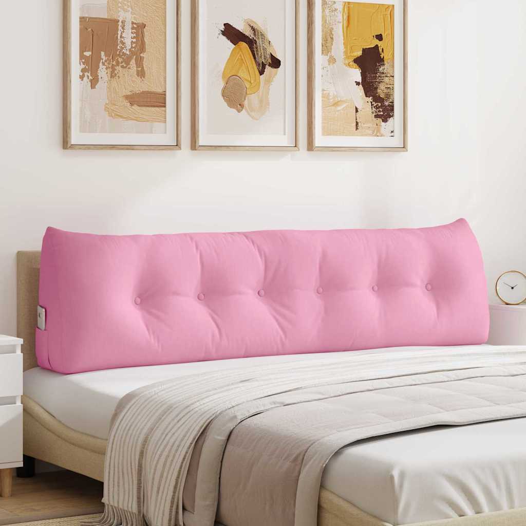 Rücken Kissen Rosa 180 x 24 x 50 cm Stoff