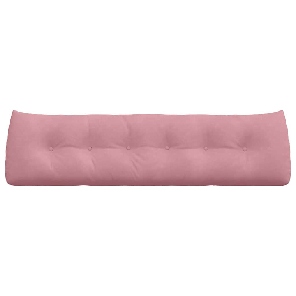 Rücken Kissen Rosa 180 x 24 x 50 cm Samt