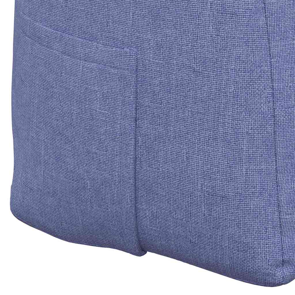 Rücken Kissen Jeans blau 200 x 24 x 50 cm Stoff