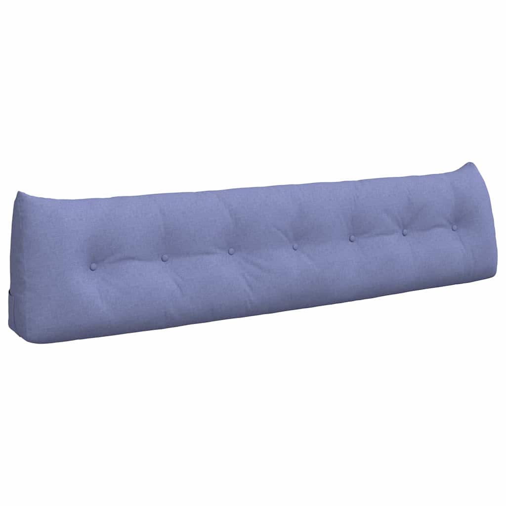 Rücken Kissen Jeans blau 200 x 24 x 50 cm Stoff