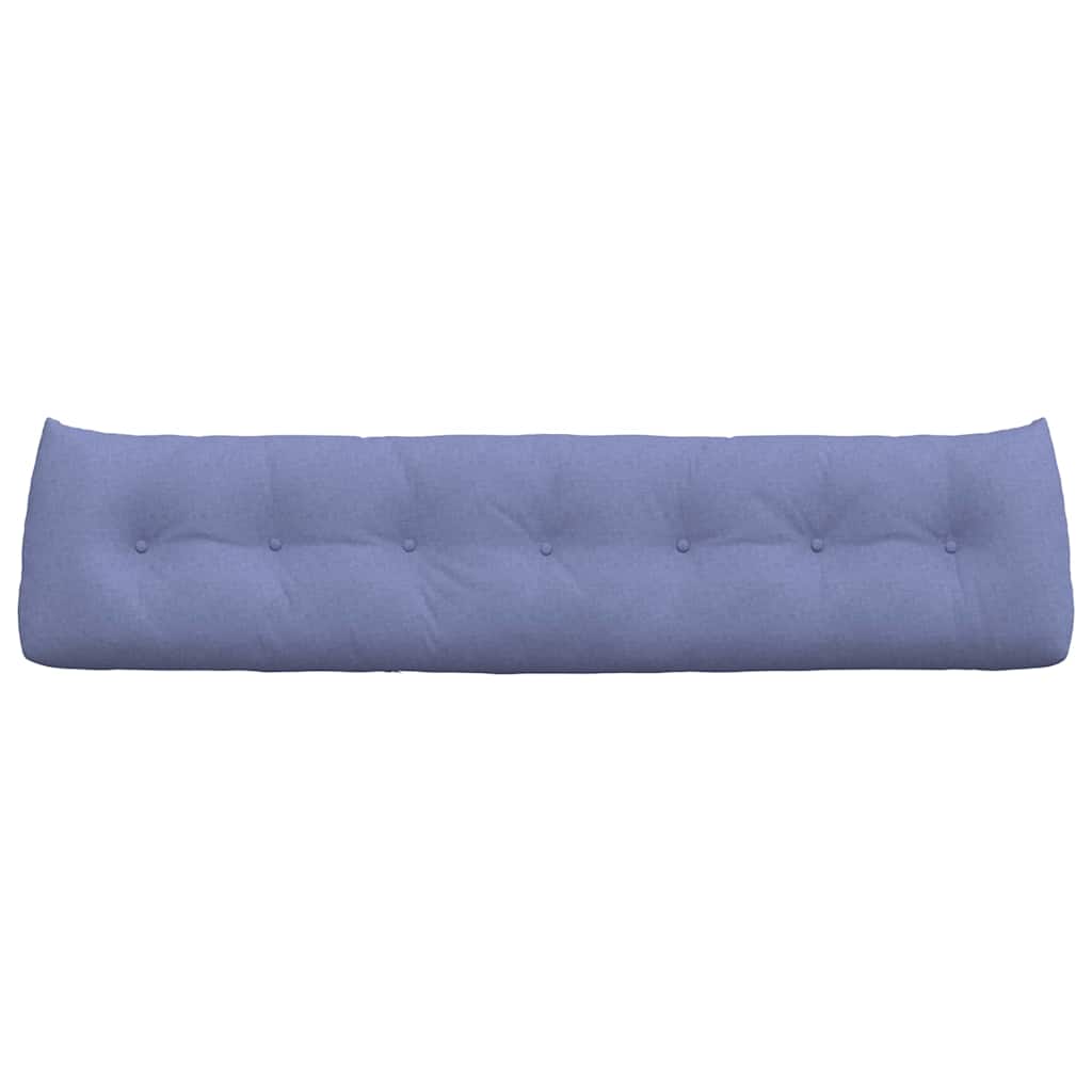 Rücken Kissen Jeans blau 200 x 24 x 50 cm Stoff