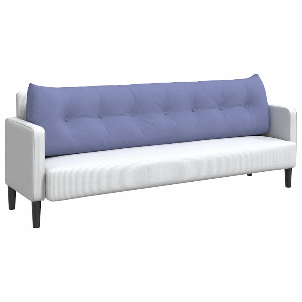 Rücken Kissen Jeans blau 200 x 24 x 50 cm Stoff