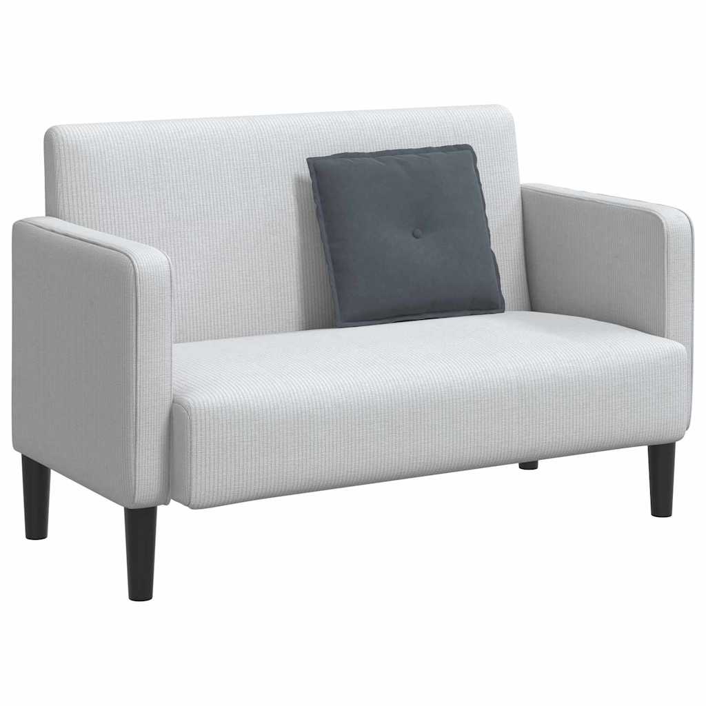 Rückenkissen Dunkelgrau 50 x 45 cm Cordstoff