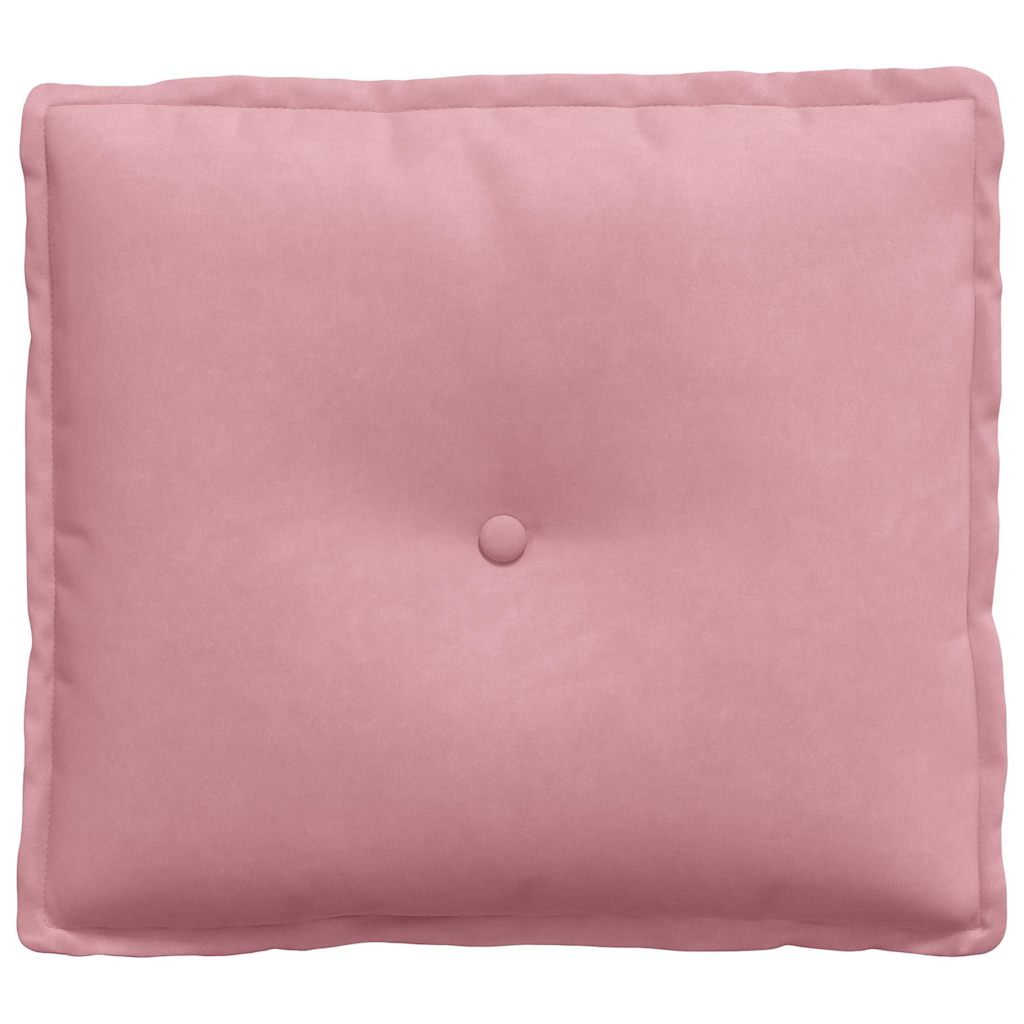 Rückenkissen Rosa 50 x 45 cm Cordstoff
