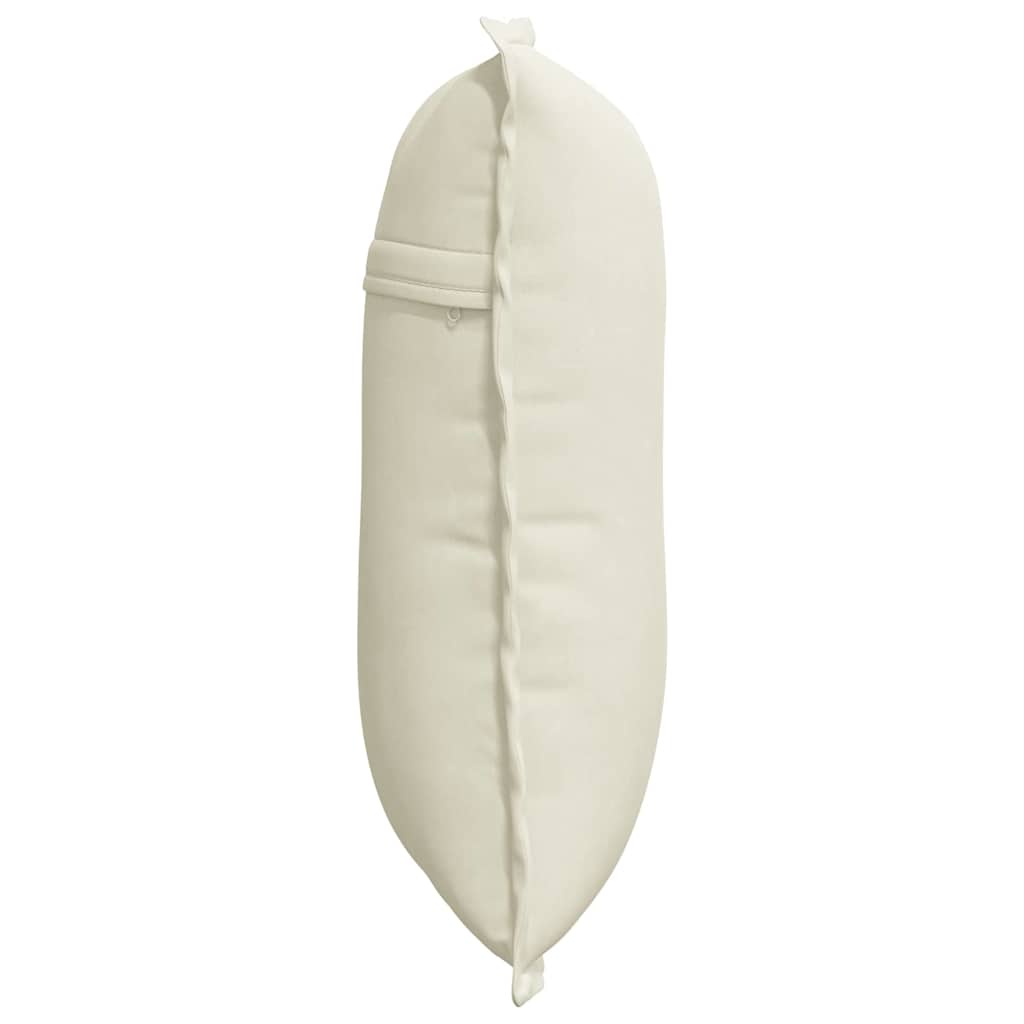 Rückenkissen Creme 50 x 45 cm Cordstoff