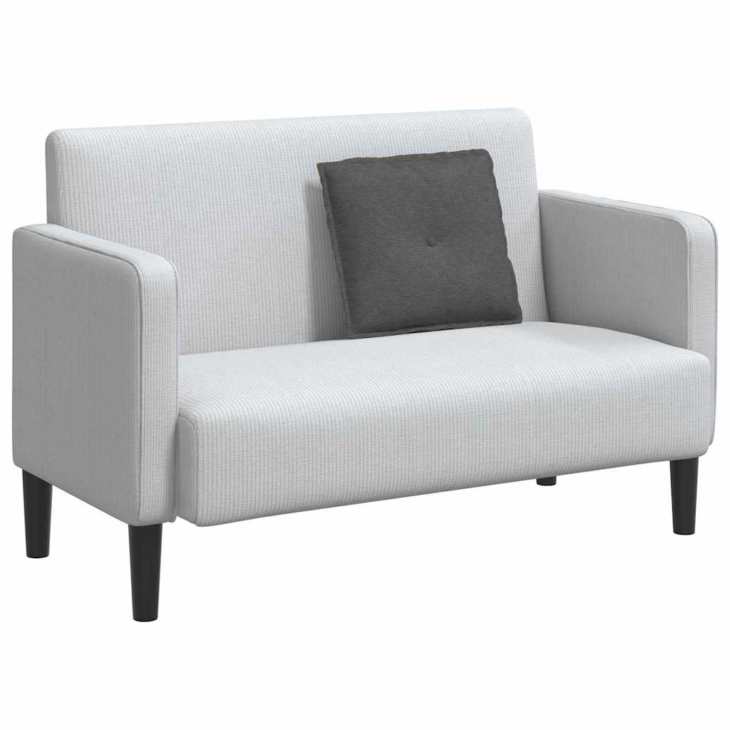 Rückenkissen Dunkelgrau 50 x 45 cm Cordstoff