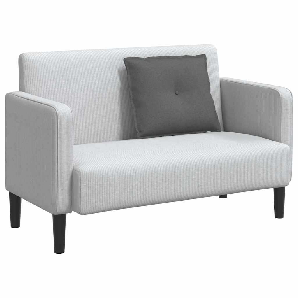 Rückenkissen Dunkelgrau 60 x 19 x 50 cm Stoff
