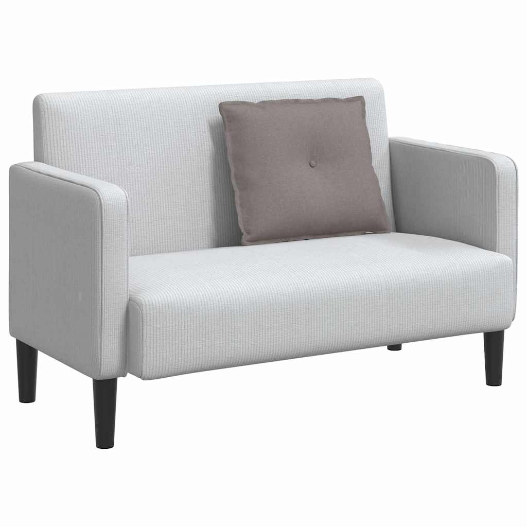 Rückenkissen Taupe 60 x 19 x 50 cm Stoff