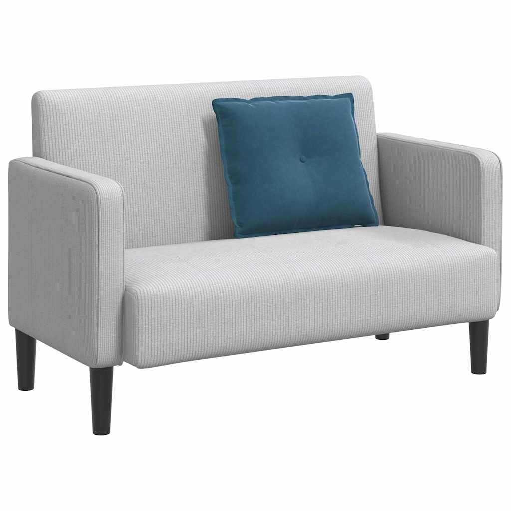 Rückenkissen Blau 60 x 50 cm Cordstoff