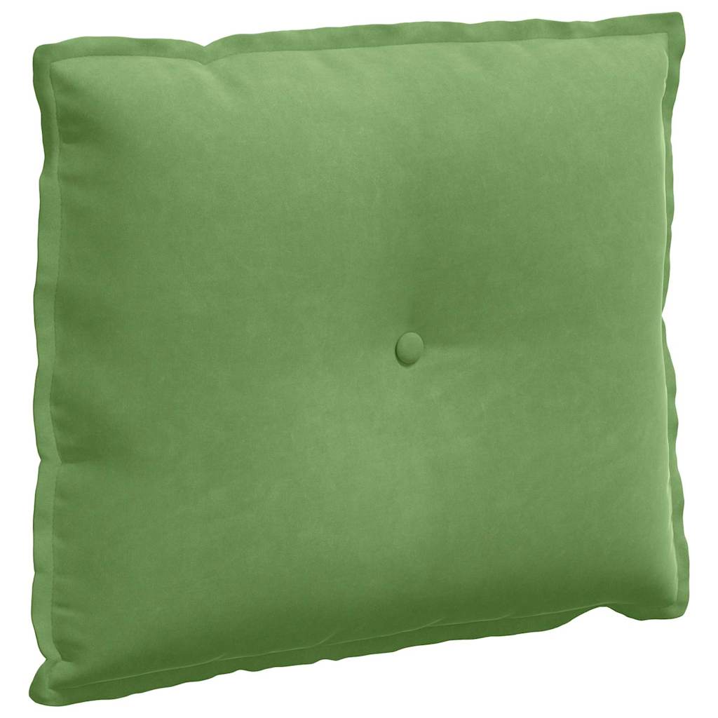 Rückenkissen Hellgrün 60 x 50 cm Cordstoff