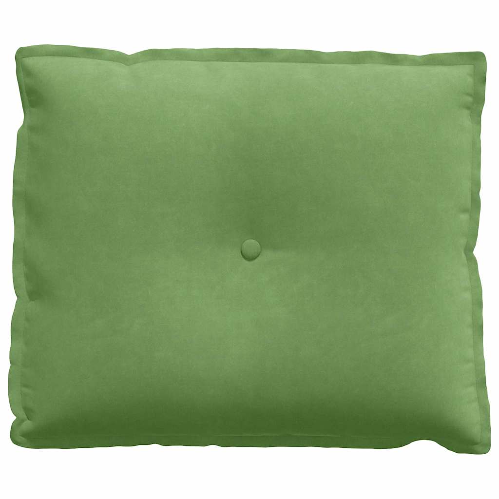 Rückenkissen Hellgrün 60 x 50 cm Cordstoff