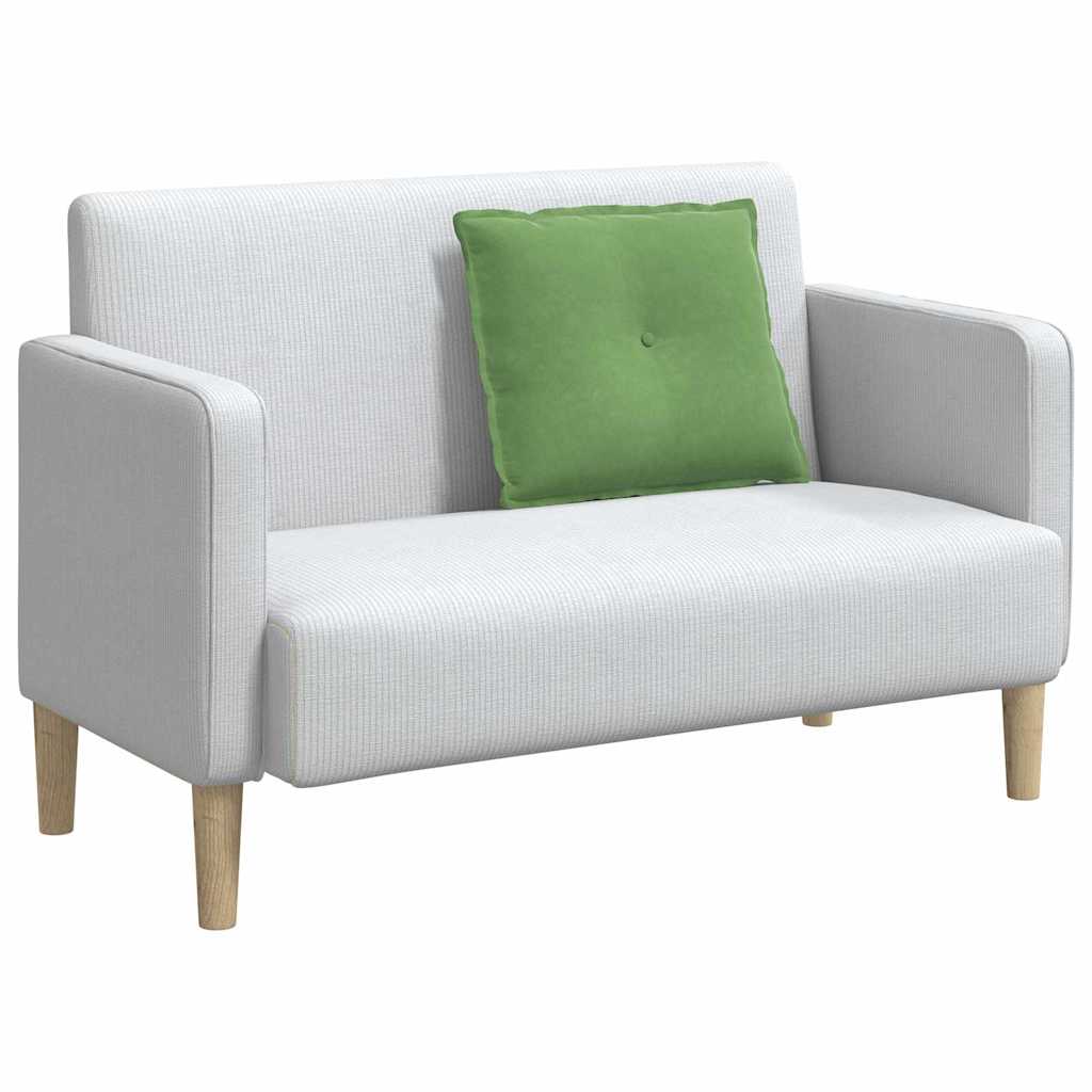 Rückenkissen Hellgrün 60 x 50 cm Cordstoff