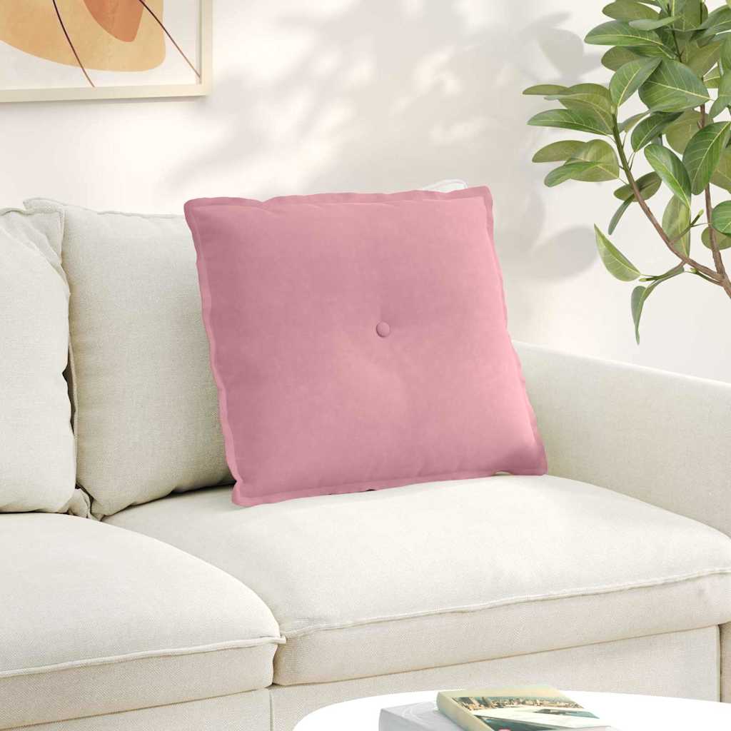 Rückenkissen Rosa 60 x 50 cm Cordstoff