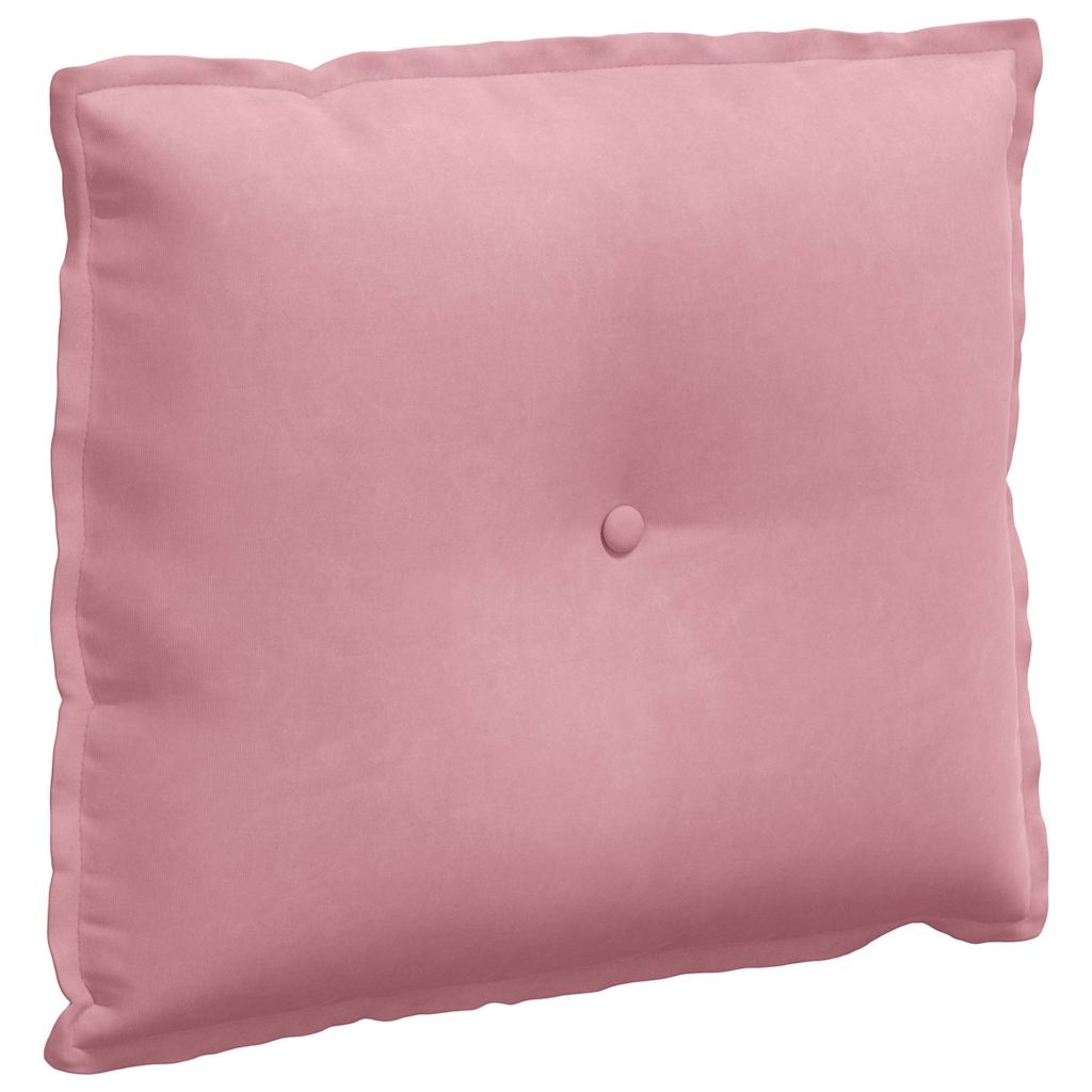 Rückenkissen Rosa 60 x 50 cm Cordstoff
